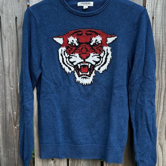 Goodthreads tiger sweater-size xs - Picture 3 of 7